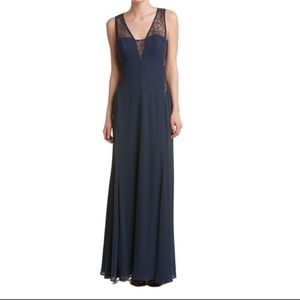 Navy BCBGMaxAzria gown